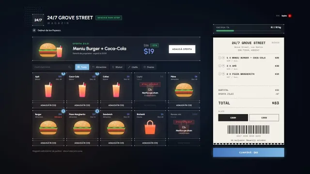 Unlimit Markets — captură din joc
